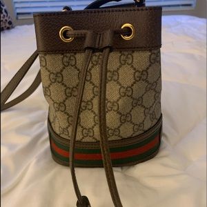Gucci Ophidia Mini GG Bucket Bag